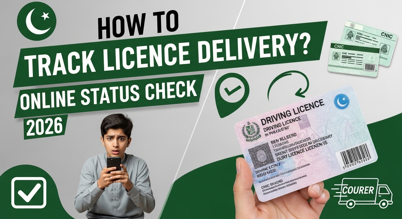 How to Track Driving Licence Delivery?